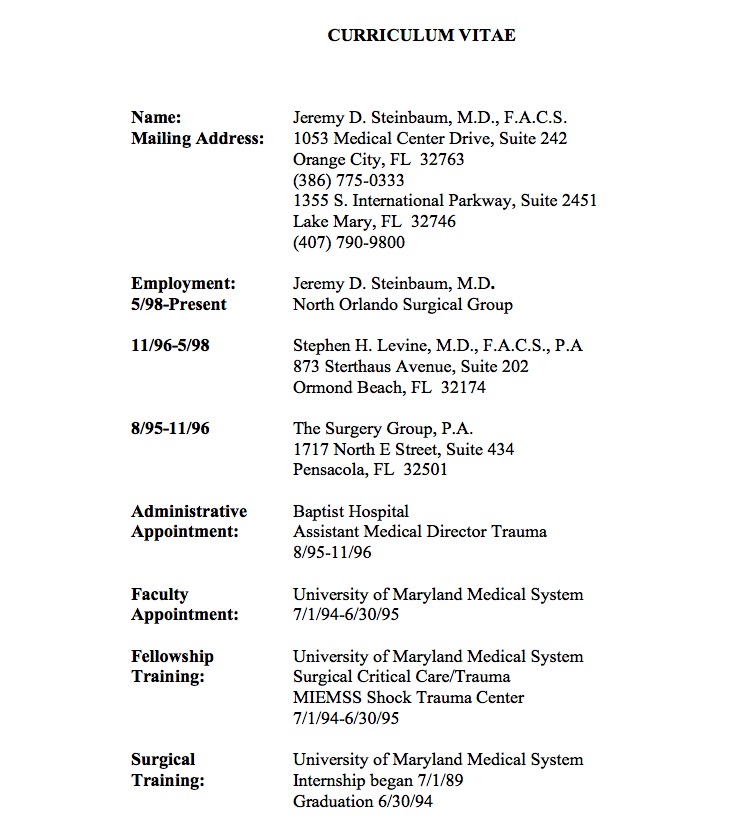 Lake Mary, FL doctor credentialed to perform general and colon surgery