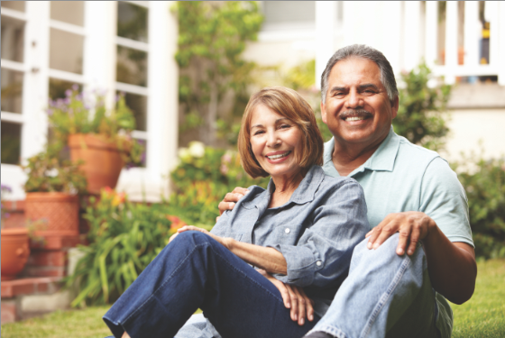 A couple enjoying life with thyroid disease in Lake Mary, FL